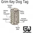 Grim Workshop Lock Picking Dog Tag Tool GRITAG002
