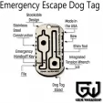 Grim Workshop Escape and Evasion Dog Tag GRITAG003