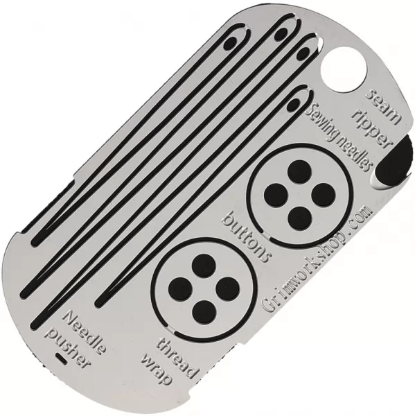 Grim Workshop Sewing Kit Dog Tag Tool GRITAG005
