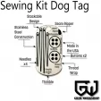 Grim Workshop Sewing Kit Dog Tag Tool GRITAG005