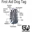 Grim Workshop First Aid Dog Tag GRITAG008