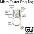 Grim Workshop Micro Caster Dog Tag GRITAG009