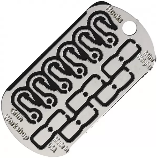Grim Workshop Mini Hook Dog Tag GRITAG010