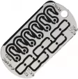 Grim Workshop Mini Hook Dog Tag - GRITAG010