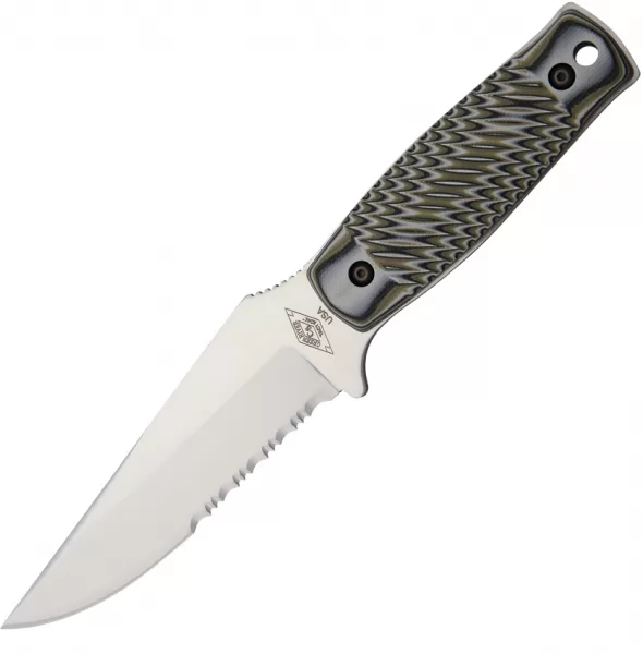 CS Green River Tactical Predator Fixed Blade Serrated GRT40404PG