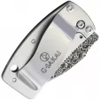 G.Sakai Money Clip Framelock Blue Wave GS11606