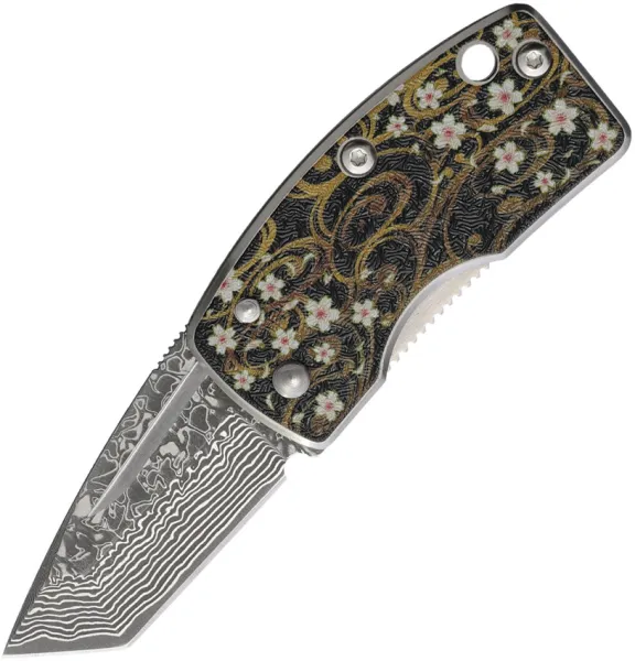 G.Sakai Money Clip Framelock Sakura GS11613 G.Sakai Money Clip Framelock Sakura GS11613