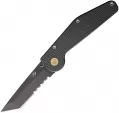 GT KNIVES Auto Button Lock Tanto Serrate - GT312
