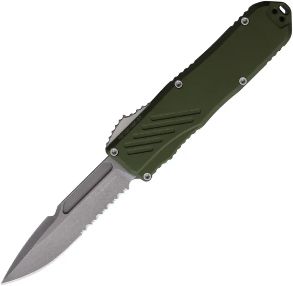 Guardian Tactical Auto Recon 035 OTF OD Serr GT98512