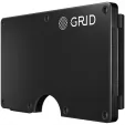 GRID Wallet Gunmetal Aluminum Wallet GWALUGM