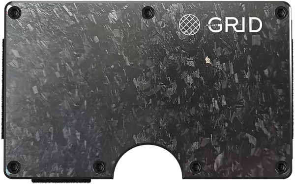 GRID Wallet Forged Carbon Fiber Wallet GWFCF