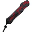 Heretic Knives Auto Hydra OTF Recurve Red H00610CRCAMO