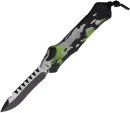 Heretic Knives Auto Hydra OTF Recurve Camo - H00810AHCAMO