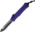 Heretic Knives Auto Hydra OTF Recurve Purple - H00810APU