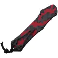 Heretic Knives Auto Hydra OTF Recurve Red H00810BRCAMO