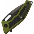 Heretic Knives Medusa Linerlock Black Cer H0094AGRN