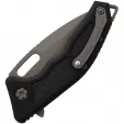 Heretic Knives Medusa Linerlock FDE Serrated H0094BFDE