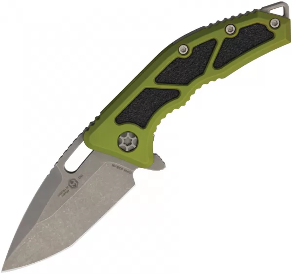 Heretic Knives Medusa Tanto Green Battleworn H0095AGRN