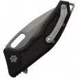 Heretic Knives Medusa Tanto Battleworn Black H0095B