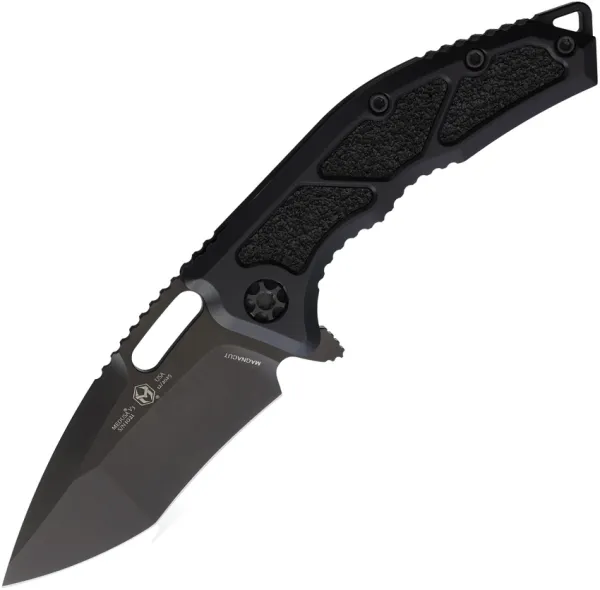 Heretic Knives Medusa Framelock Recurve DLC H0106AT Heretic Knives Medusa Framelock Recurve DLC H0106AT