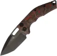Heretic Knives Auto Medusa Button Lock Red - H0116ARDCC