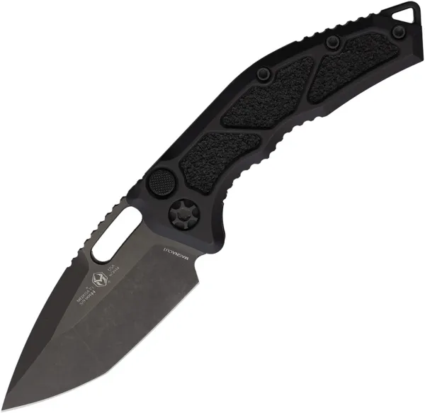 Heretic Knives Auto Medusa Button Lock DLC H0116AT