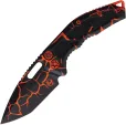 Heretic Knives Auto Medusa Button Lock UV Org - H011MAGOG