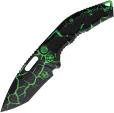 Heretic Knives Auto Medusa Toxix Green - H012MAGTX