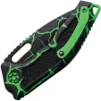 Heretic Knives Auto Medusa Toxix Green H012MAGTX
