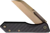 Heretic Knives Jinn Slip Joint Bronze CF H0137A