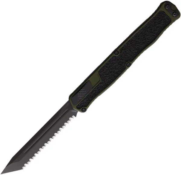 Heretic Knives Auto Cleric II OTF DLC FS OD H0196CGRN