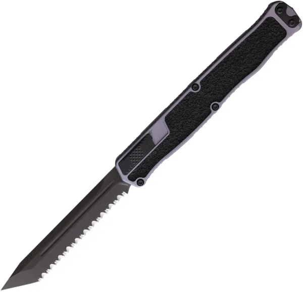 Heretic Knives Auto Cleric II OTF DLC FS Gray H0196CGRY