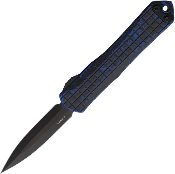 Heretic Knives Auto Manticore S OTF DE Blu H024F6ABKBLU