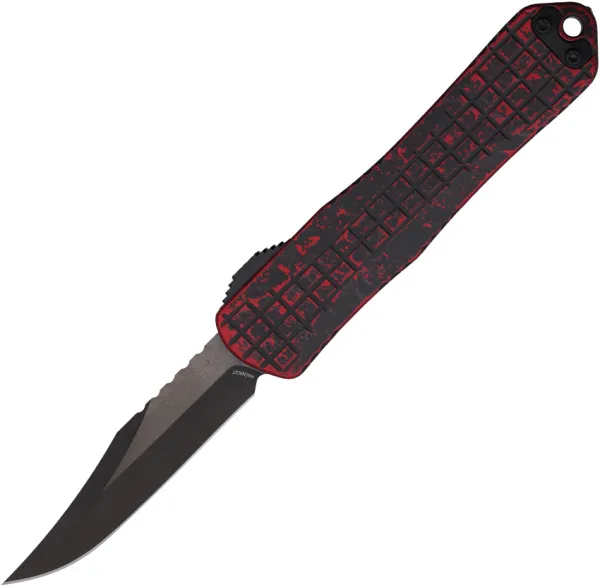 Heretic Knives Auto Manticore E OTF Bowie H026BF6ABRKRED