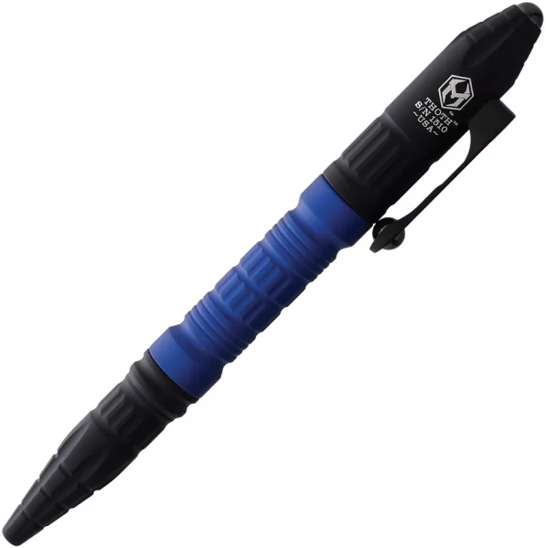 Heretic Knives Thoth Tactical Pen Blue H038ALBLU