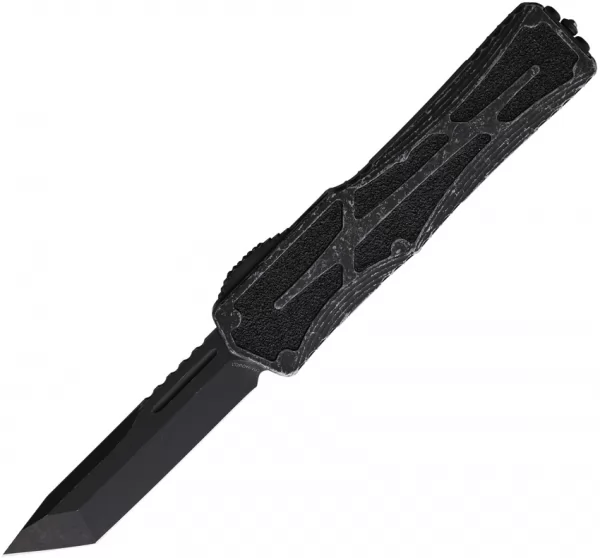 Heretic Knives Auto Colossus OTF Tanto H0408ABRKGRY