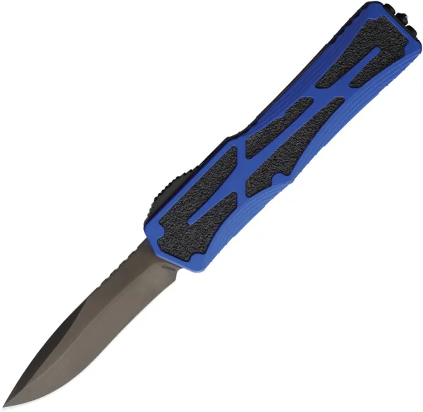 Heretic Knives Auto Colossus OTF Recurve H0426ABLU