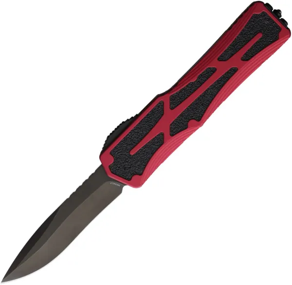 Heretic Knives Auto Colossus OTF Recurve Rd H0426ARED