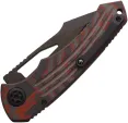Heretic Knives Pariah Button Lock Red Camo H0466ARDCC