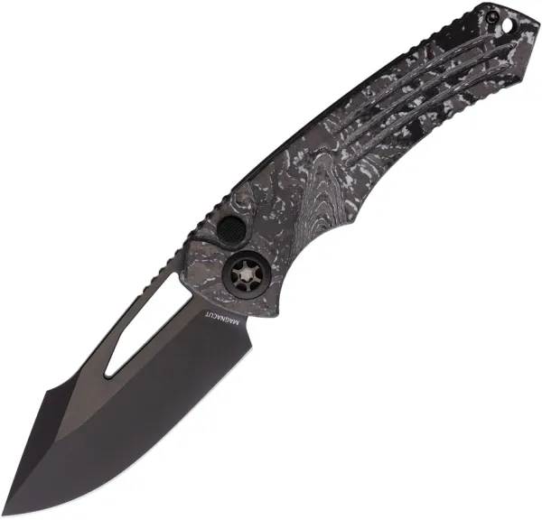 Heretic Knives Pariah Button Lock White Camo H0466AWTCC