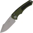 Heretic Knives Auto Pariah Button Lock Grn - H0483AGRN