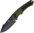 Heretic Knives Auto Pariah Button Lock OD - H0484AGRN
