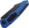 Heretic Knives Auto Pariah Button Lock Blue H0486ABLU