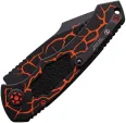 Heretic Knives Auto Pariah Button Lock Org H048MAGOR