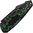 Heretic Knives Auto Pariah Button Lock Grn H048MAGTX