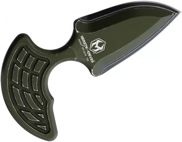 Heretic Knives Sleight Push Dagger Green H0508ABWGRN