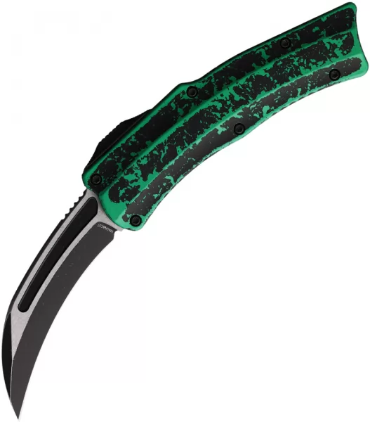 Heretic Knives Auto ROC OTF Toxic Green H06014ABRKTGR
