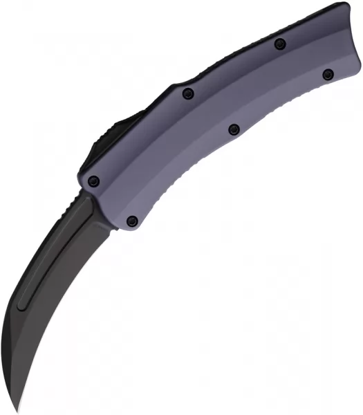 Heretic Knives Auto ROC OTF Purple Gray H0606AGRY