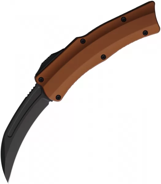 Heretic Knives Auto ROC OTF Purple RB H0606ARB