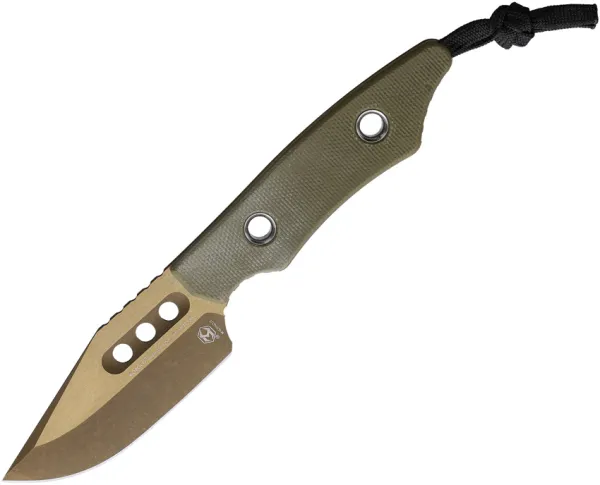 Heretic Knives Kobold Bowie Fixed Blade OD H0657AODG10